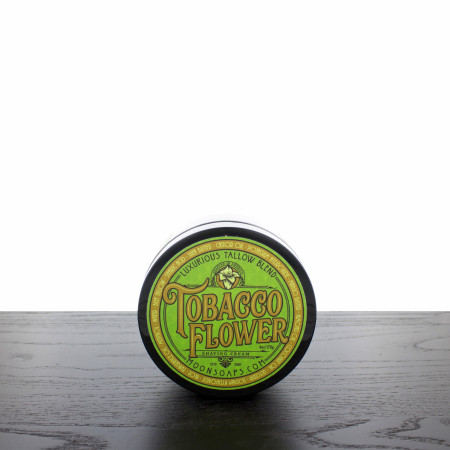 Moon Soaps Shaving Cream, Tobacco Flower