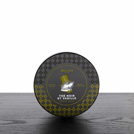 Noble Otter Shaving Soap, Noir et Vanille