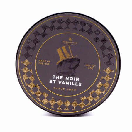 Product image 2 for Noble Otter Shaving Soap, Noir et Vanille