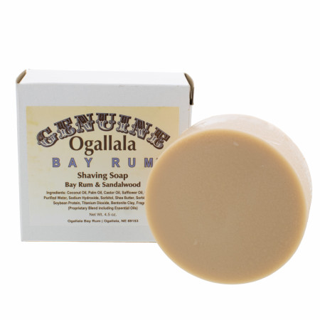 Product image 1 for Ogallala Bay Rum & Sandalwood Shaving Soap