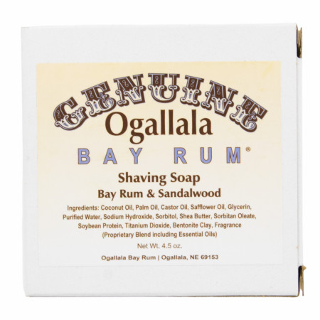 Product image 2 for Ogallala Bay Rum & Sandalwood Shaving Soap