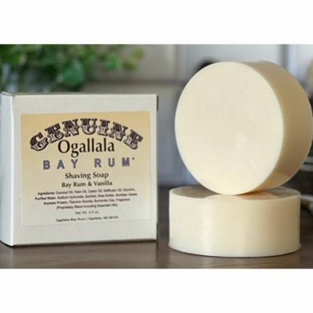 Product image 2 for Ogallala Bay Rum & Vanilla Shaving Soap