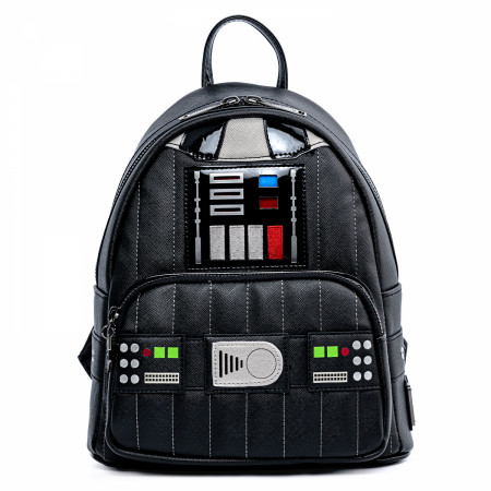Loungefly Star Wars Darth Vader Mini Backpack Black Faux Leather Cosplay Bag NWT m11904342141_1.jpg?1765406457 main image 2