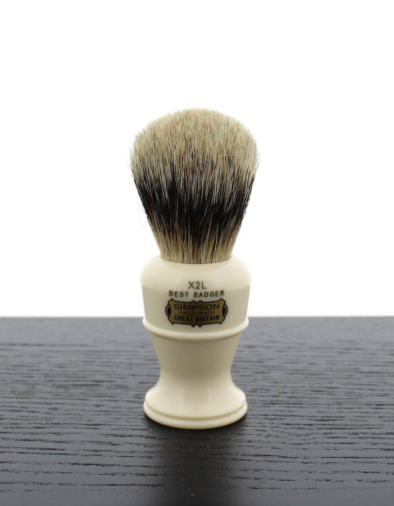 Simpson Colonel X2L Best Badger Shaving Brush (X2L) - West Coast
