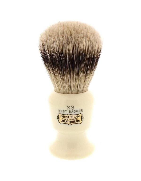 Product image 1 for Simpson Commodore X3 Best Badger Shaving Brush X3B