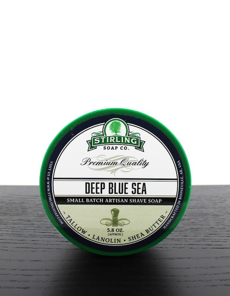 Product image 1 for Stirling Soap Company Shaving Soap, Deep Blue Sea