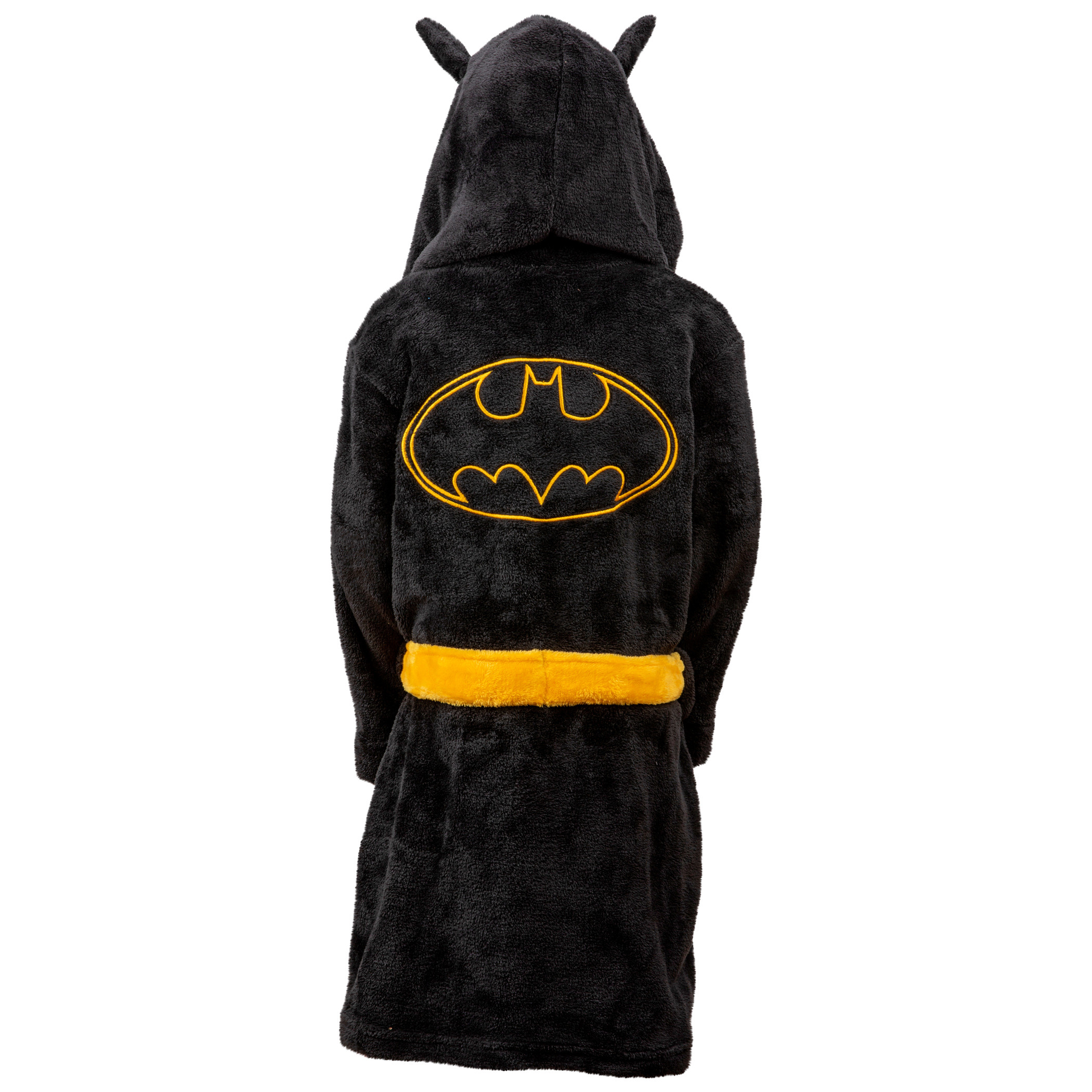 Product image 1 for Batman Bruce Wayne Velvet Fleece Kids Hooded Robe