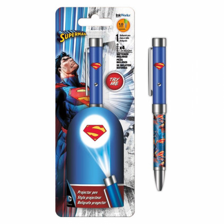 Superman Symbol Projector Pen - SuperHeroStuff