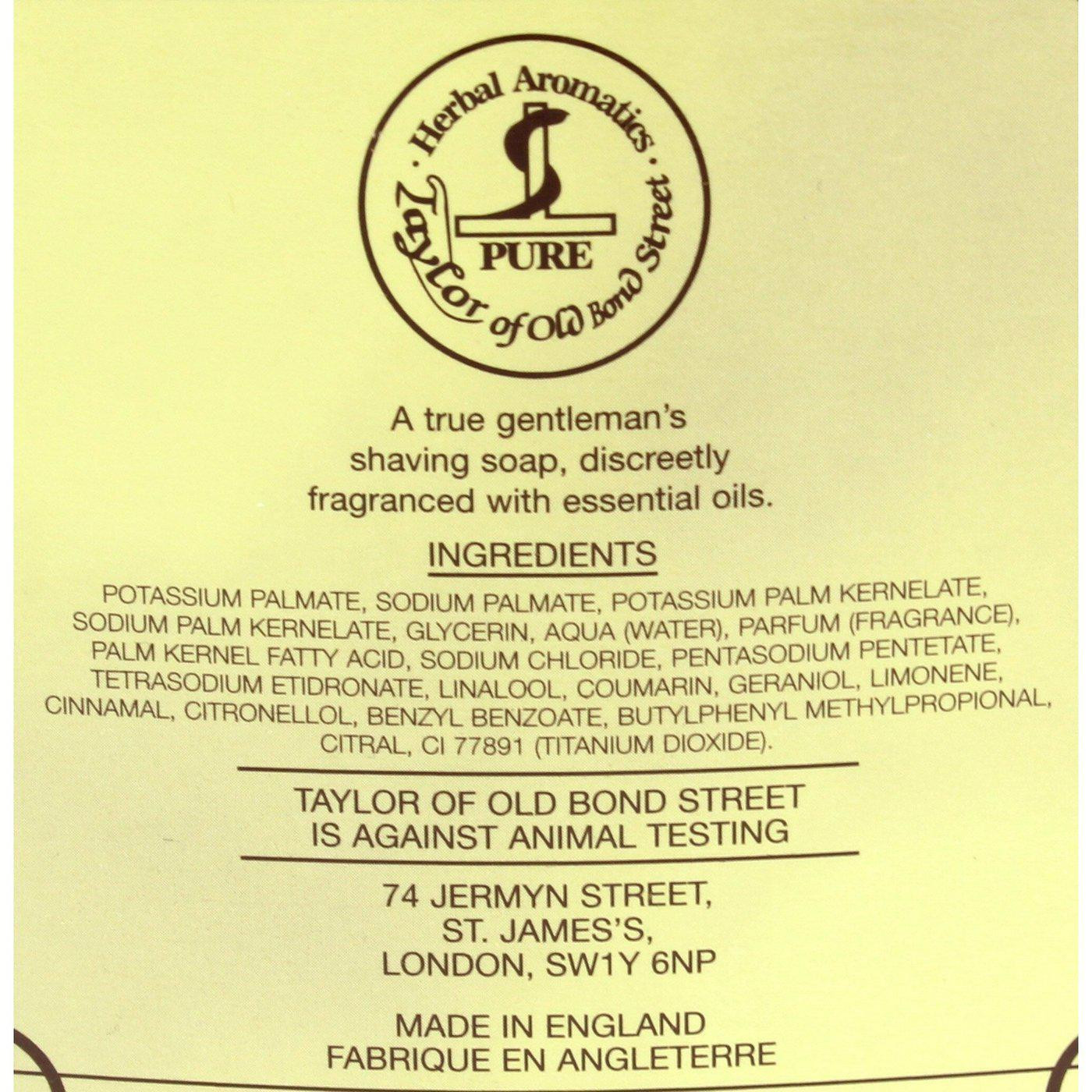 Product image 2 for Taylor of Old Bond Street Shaving Soap Refill, Sandalwood