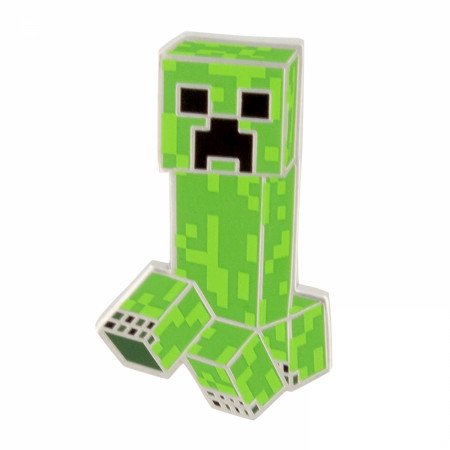 Minecraft Creeper on the Move Enamel Pin - SuperHeroStuff