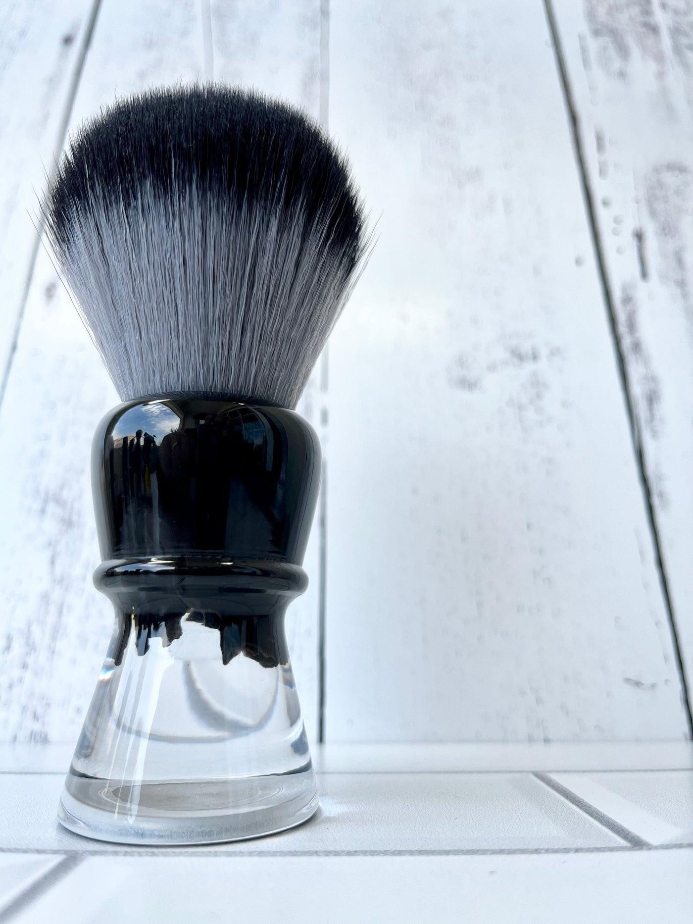 Product image 2 for WCS Clear Smoke Shaving Brush, Burlwood