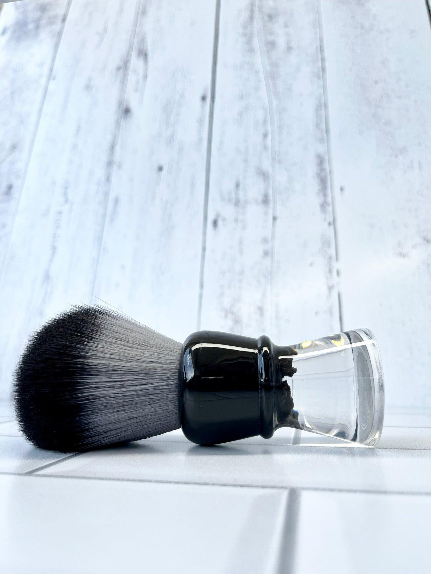 Product image 3 for WCS Clear Smoke Shaving Brush, Burlwood