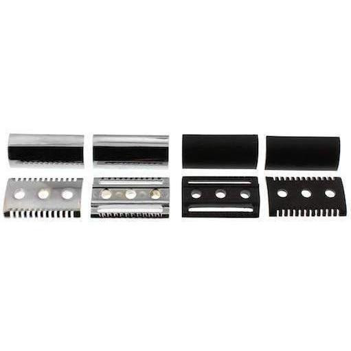 Product image 2 for WCS DE Razor Head, Open Comb, Black