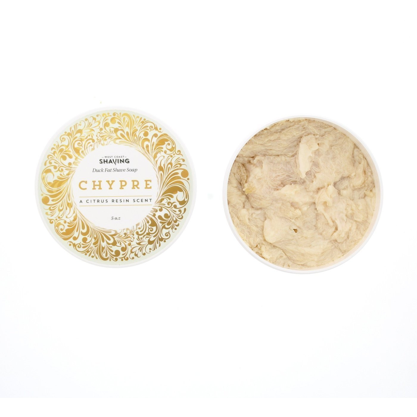 Product image 2 for WCS Duck Fat Shaving Soap, Chypre, 5 oz