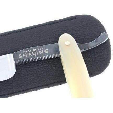 Product image 2 for WCS Horn Straight Razor, 5/8 Carbon Steel
