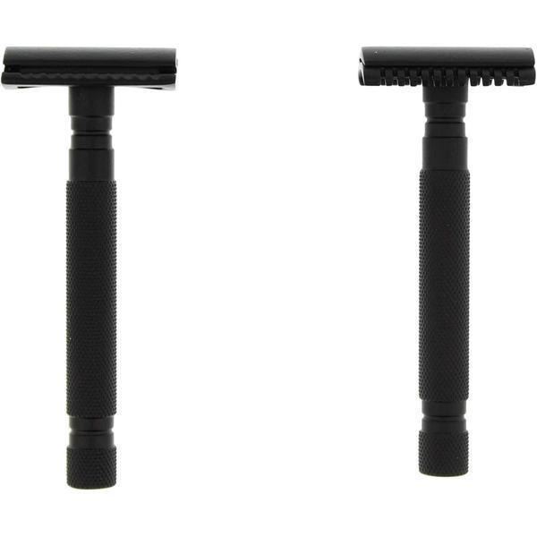 Product image 2 for WCS Midnight Collection Razor 78B, Black Stainless Steel Closed Comb