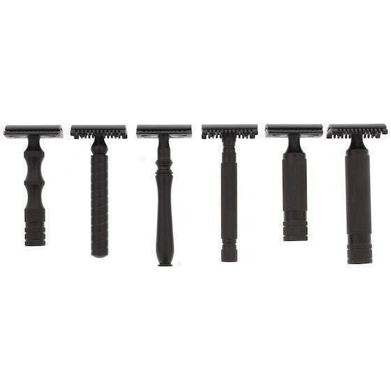 Product image 5 for WCS Midnight Collection Razor 78B, Black Stainless Steel Closed Comb