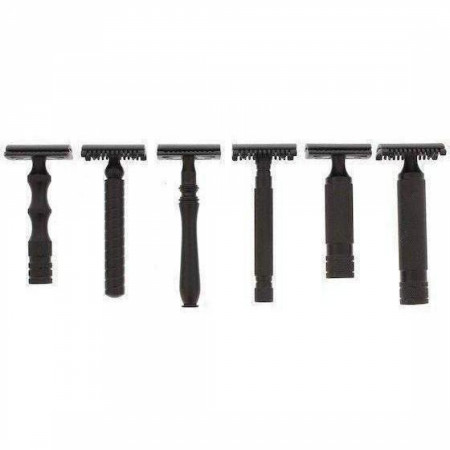 Product image 1 for WCS Midnight Collection Stainless Steel Black Razor Handles