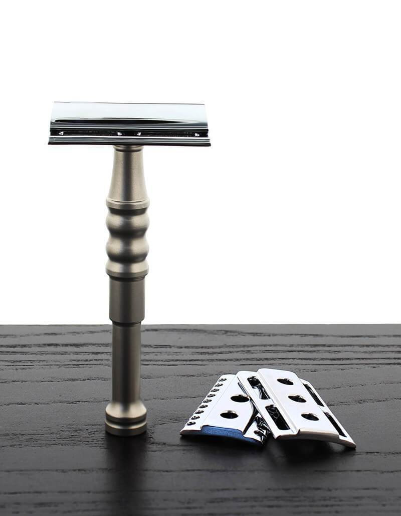WCS Razor Head Set & WCS CNC Handle Safety Razor Designed by Charcoal ...
