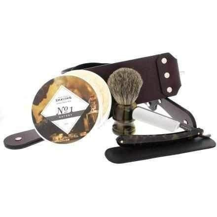 Product image 1 for WCS Tortoise Straight Razor Kit
