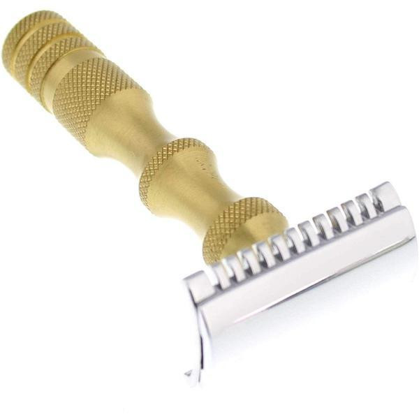 WCS Vintage Collection Razor 84BR, Brass - West Coast Shaving