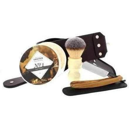 Product image 1 for WCS Wood Straight Razor Kit
