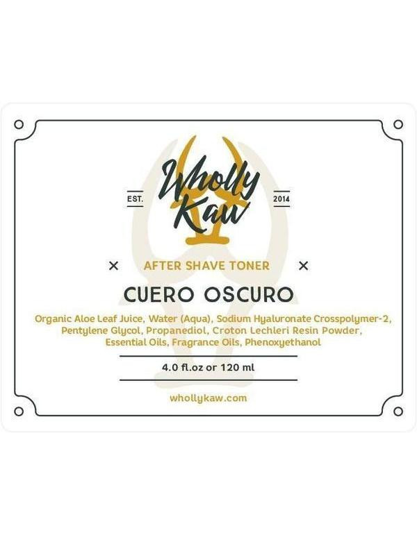 Product image 0 for Wholly Kaw Aftershave Toner, Cuero Oscuro
