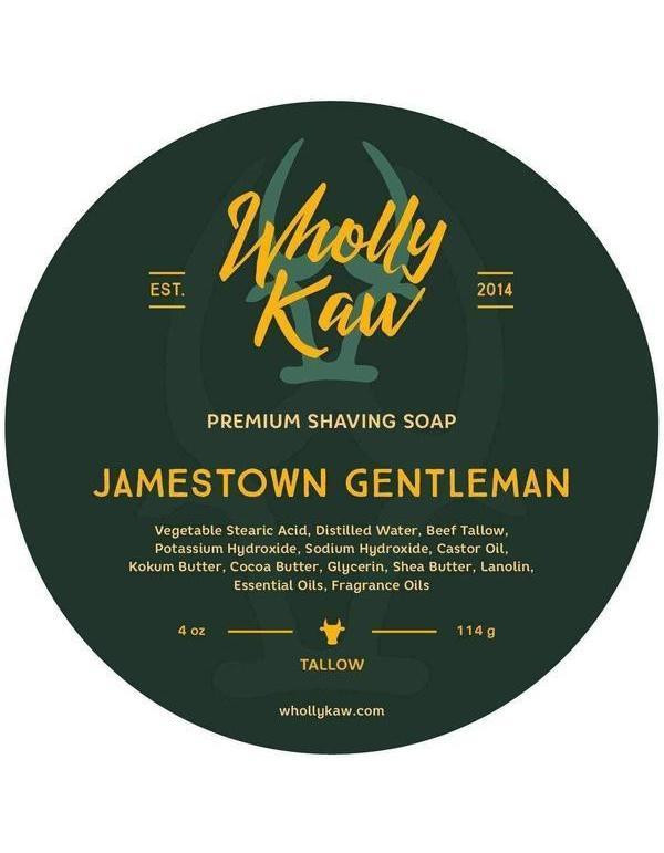 Product image 1 for Wholly Kaw Donkey Milk Shaving Soap, Jamestown Gentleman
