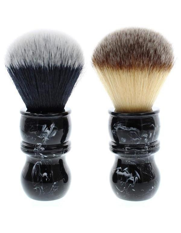Product image 6 for Yaqi Black Marble Handle Synthetic Shaving Brushes