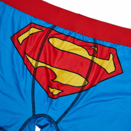 Product image 3 for Superman Logo Character Armor Cosplay Men's Underwear Boxer Briefs