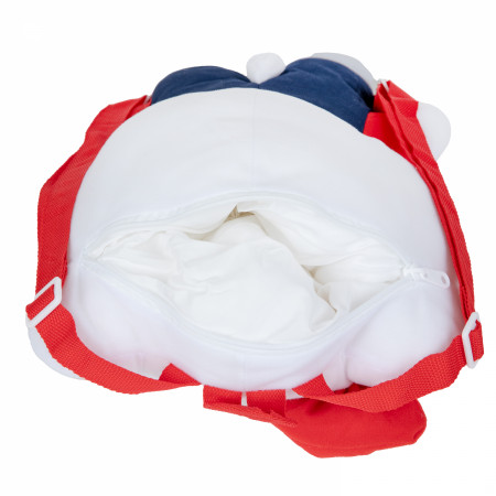 Hello Kitty Classic Overalls 16" Plush Backpack - Thumbnail 4