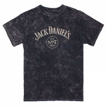 80s Jack Daniel's Old No. 7 Tシャツ グレー Jack Daniel's Classic Logo Mineral Wash T-Shirt - WearYourBeer