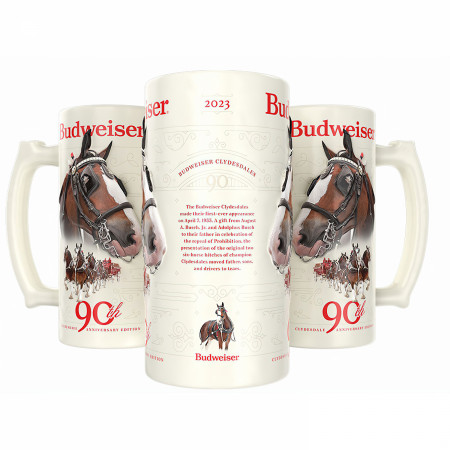 陶芸 2012  BUDWEISER HOLIDAY STEIN Vintage 2012 Budweiser Holiday Stein Winter Wonderland 7