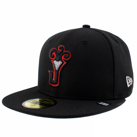 The Dark Knight Joker Cap New Era 7 1/8 Fitted Distressed