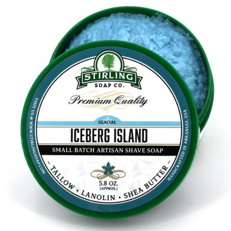 Product image 1 for Stirling Soap Company Shave Soap, Glacial Iceberg Island