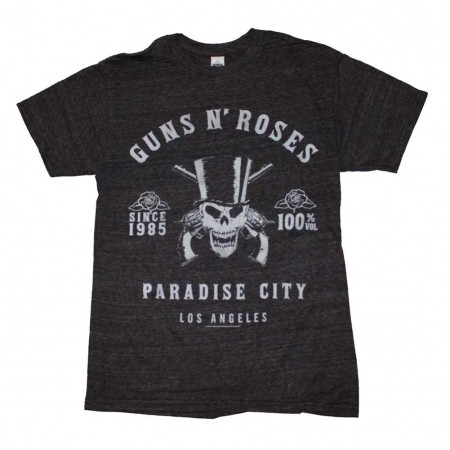 Maglietta Ufficiale Guns N' Roses Paradise City, Uomo Unisex, Manica Corta, Taglia Media - 2