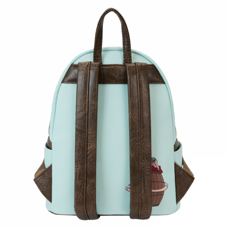 Product image 3 for One Piece World Map Mini Backpack By Loungefly