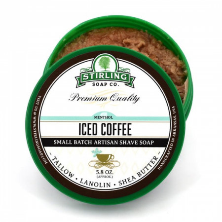 Product image 1 for Stirling Soap Company Shave Soap, Iced Coffee