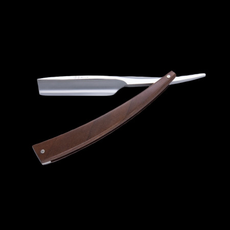 Product image 1 for Dovo 5/8" Edo Straight Razor, Walnut Handle