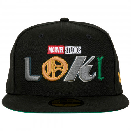 Product image 1 for Loki Marvel Studios Logo New Era 59Fifty Fitted Hat