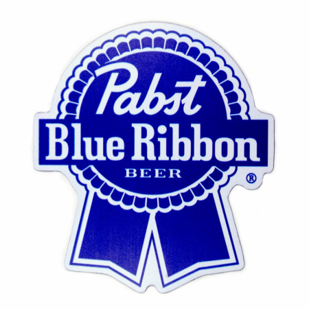 Pabst Blue Ribbon Logo Magnet - WearYourBeer