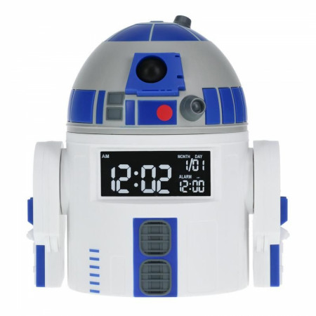 Star Wars R2-D2 Shaped Digital Alarm Clock - SuperHeroStuff