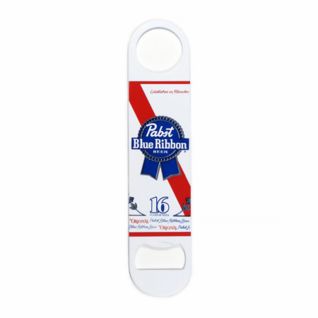 Pabst Blue Ribbon Steel Speed Bottle Opener - WearYourBeer