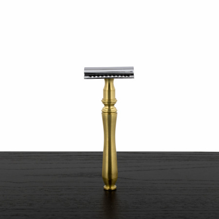WCS Vintage Collection Razor 77BR, Brass - West Coast Shaving