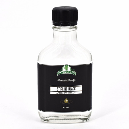 Product image 1 for Stirling Soap Company Aftershave Splash, Stirling Black