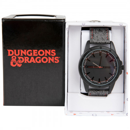 DUNGEONS & DRAGONS Mens' Analog Watch in Black (Model