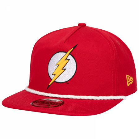 The Flash Logo Red Colorway New Era Adjustable Golfer Rope Hat