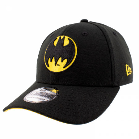 New Era Batman Beyond 39Thirty Cappello Aderente | Poliestere Con Stemma Futuristico | Taglie S/M - M/L - L/XL - 3